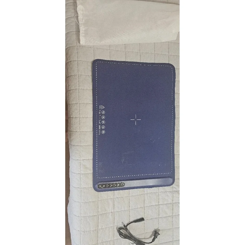 Unbranded Blue and White Heating Pad One Size 24 in by 15.7in